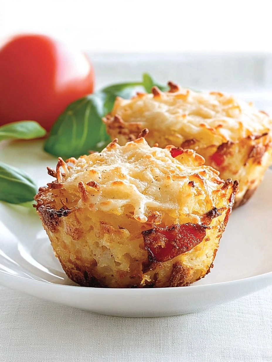 Baked Parmesan Hash Brown Cups