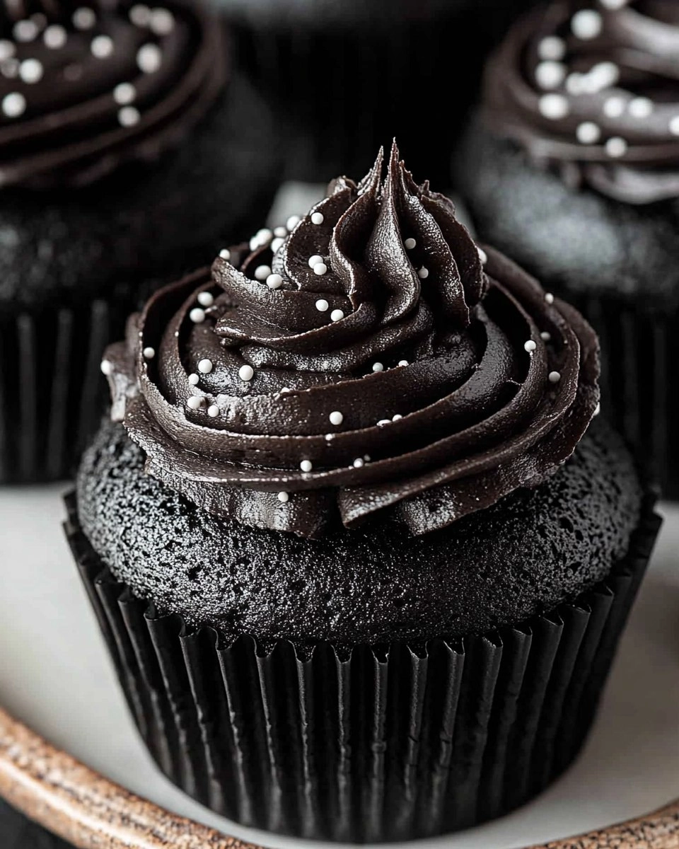 Black Cupcakes