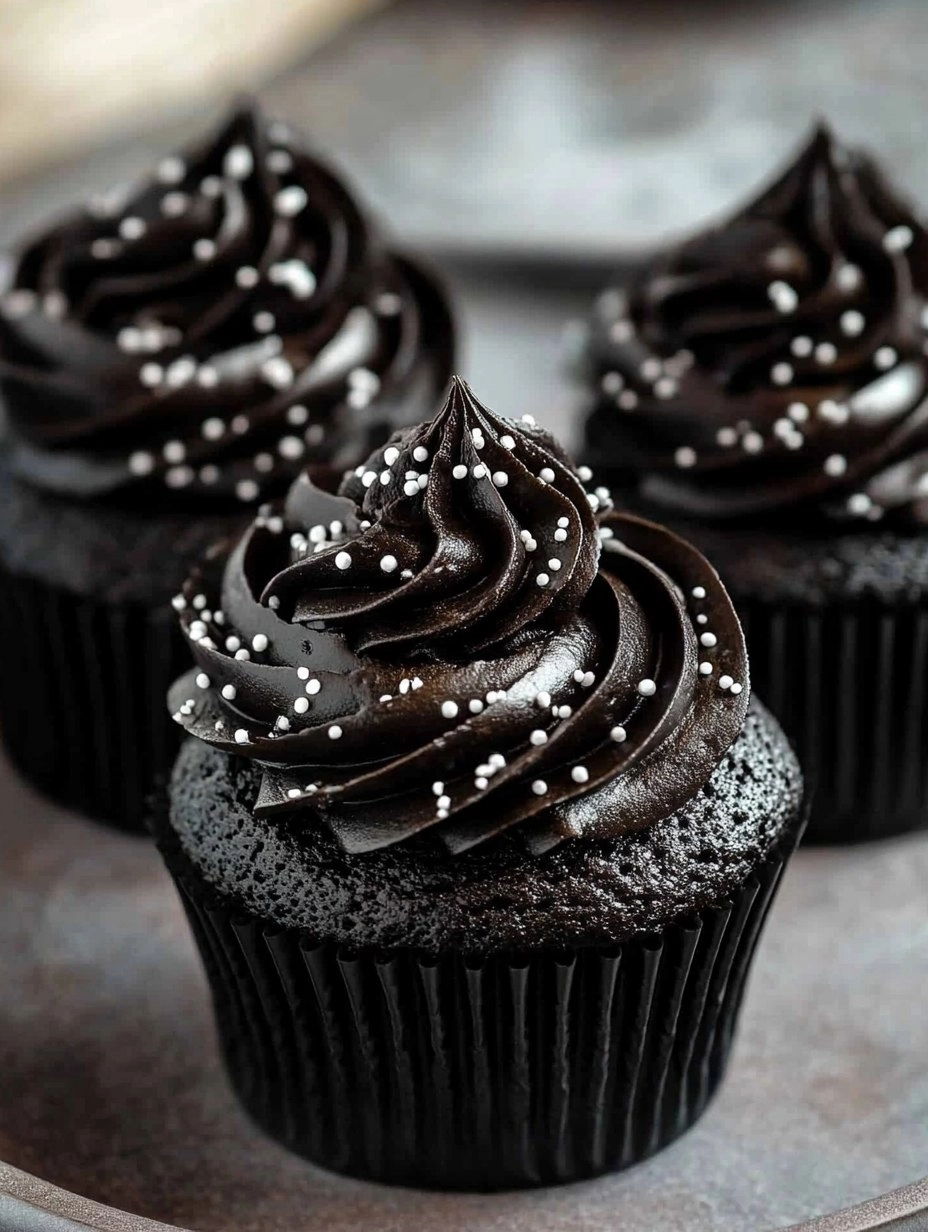 Black Cupcakes