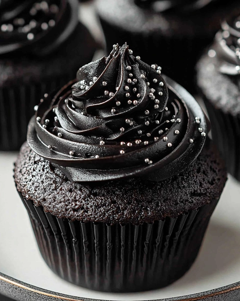 Black Cupcakes