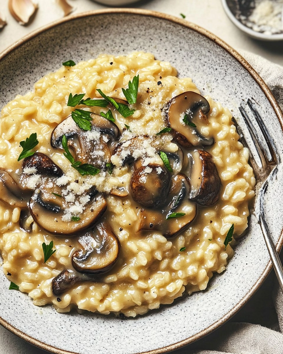 Creamy Mushroom Risotto 95 Creamy Mushroom Risotto