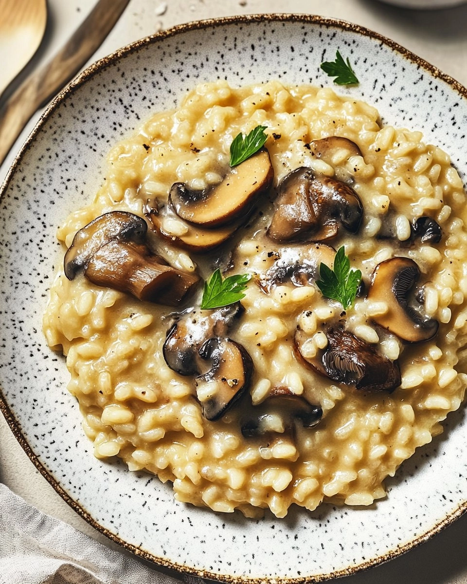 Creamy Mushroom Risotto 97 Creamy Mushroom Risotto