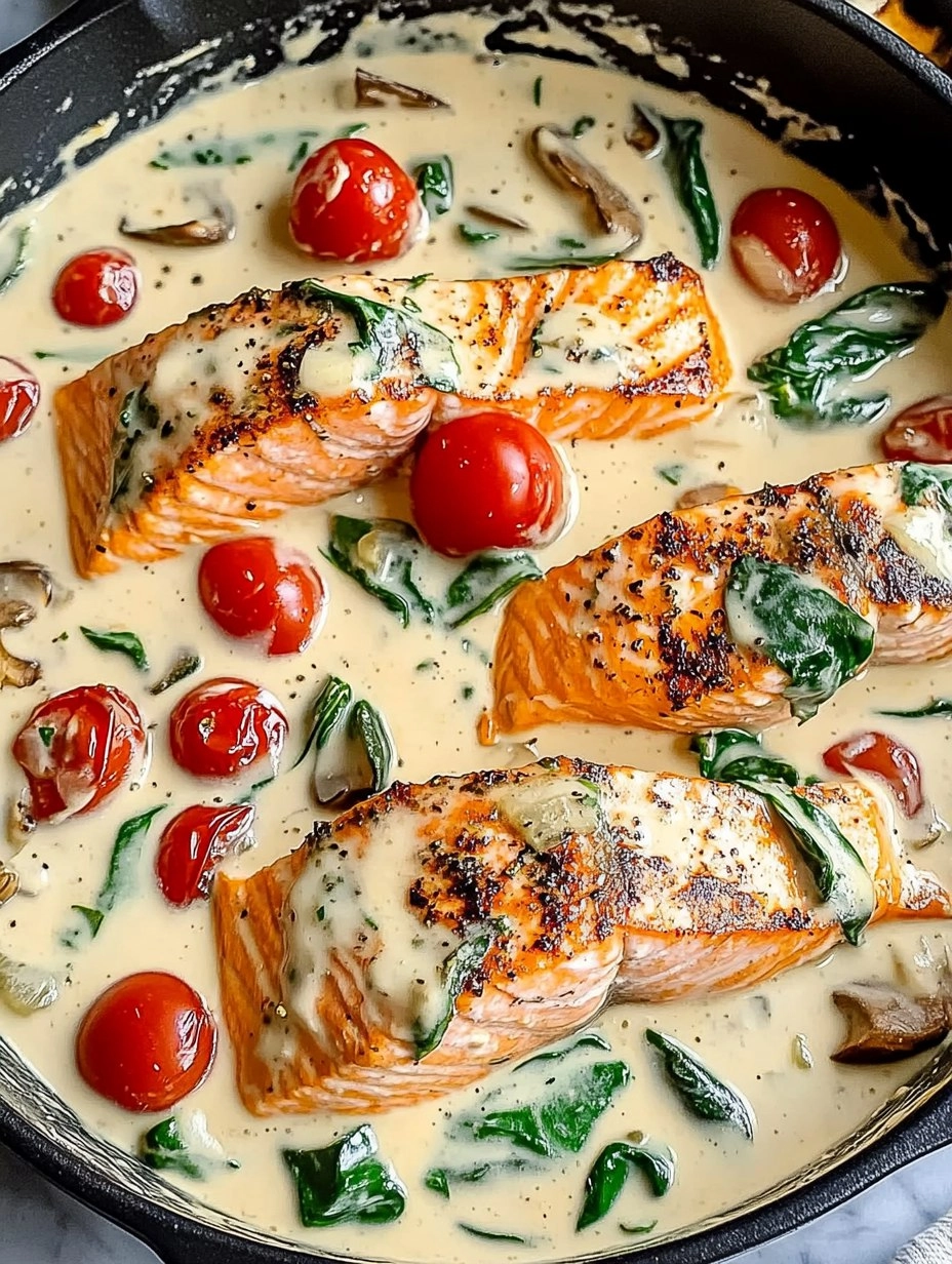 Creamy Tuscan Salmon