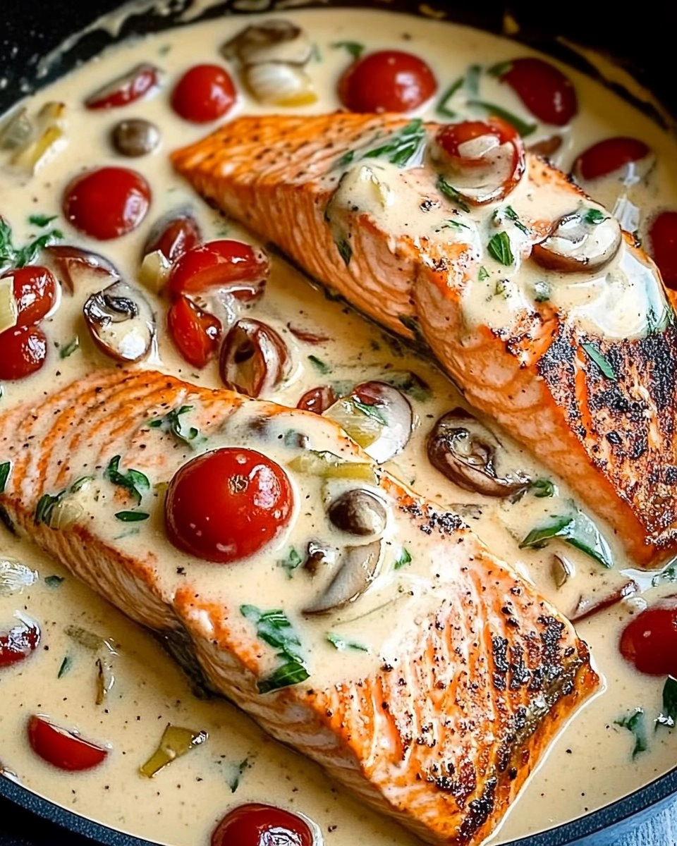 Creamy Tuscan Salmon