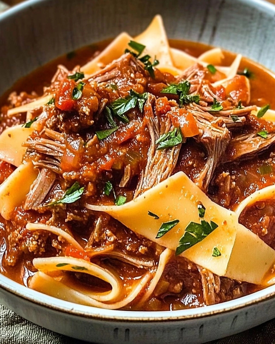 Crockpot Short Rib Ragu