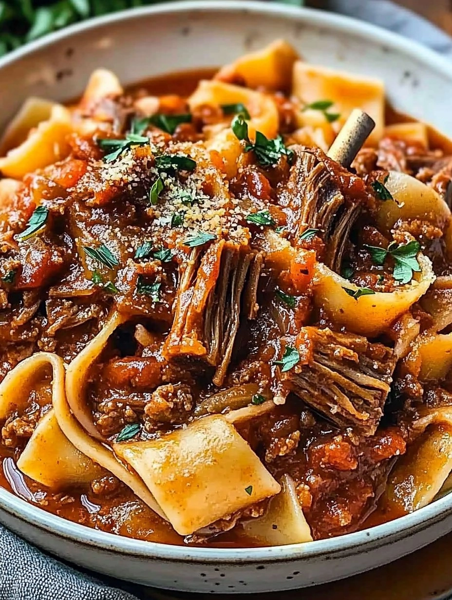 Crockpot Short Rib Ragu