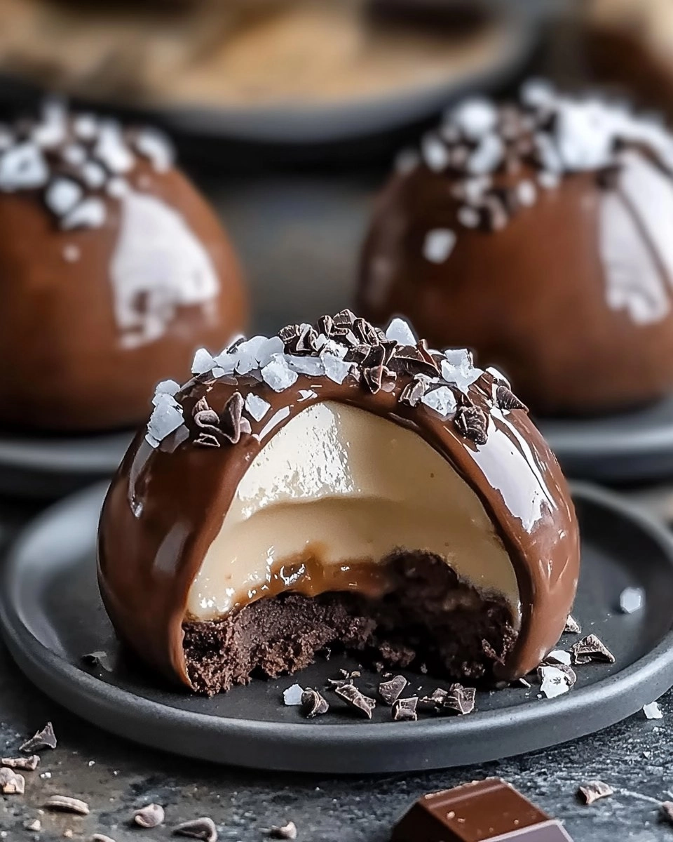 Easy Caramel Chocolate Mousse Domes 82 Easy Caramel Chocolate Mousse Domes