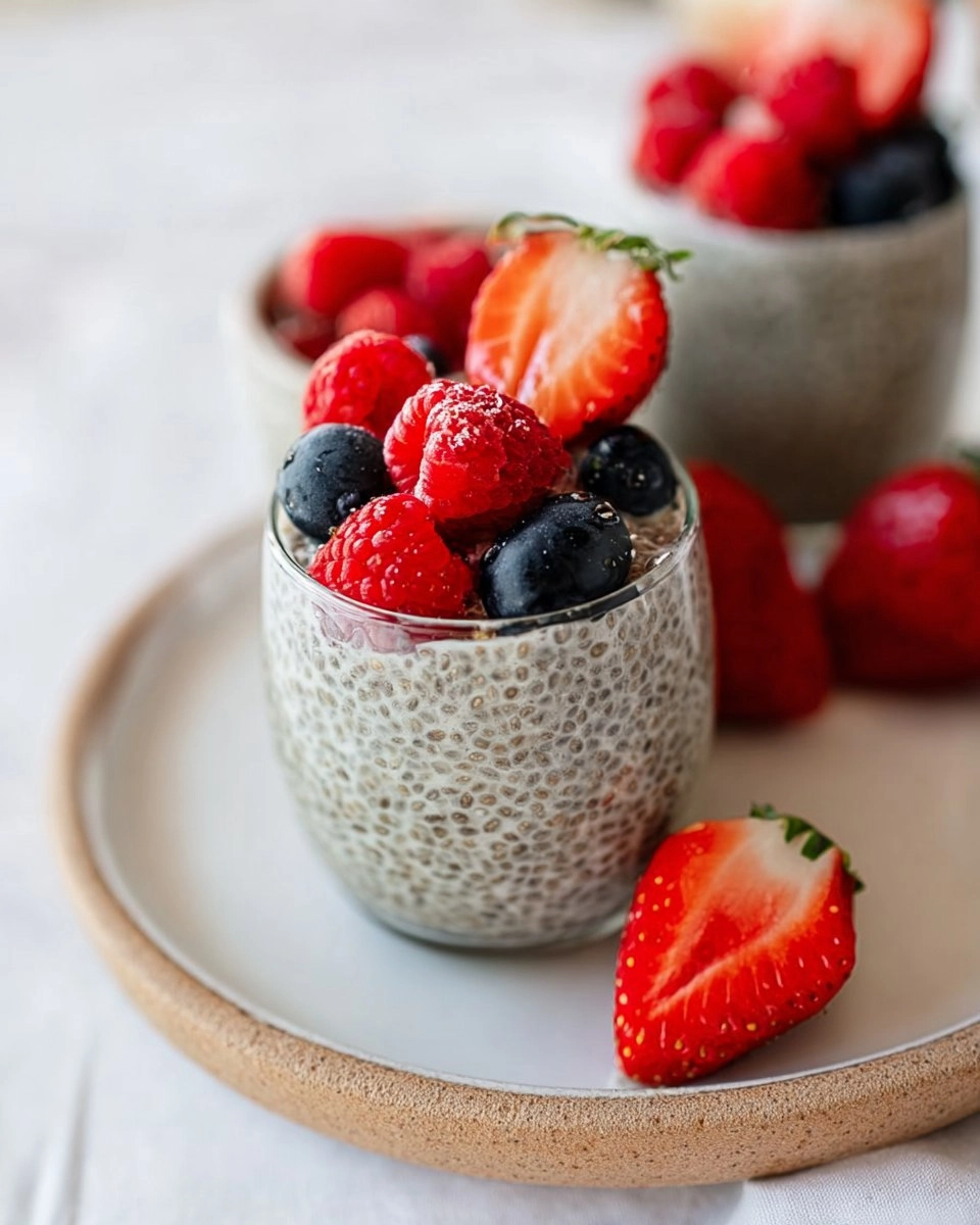 Easy Chia Pudding Valentine