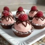 Easy-Chocolate-Raspberry-Mousse-Domes-Recipe