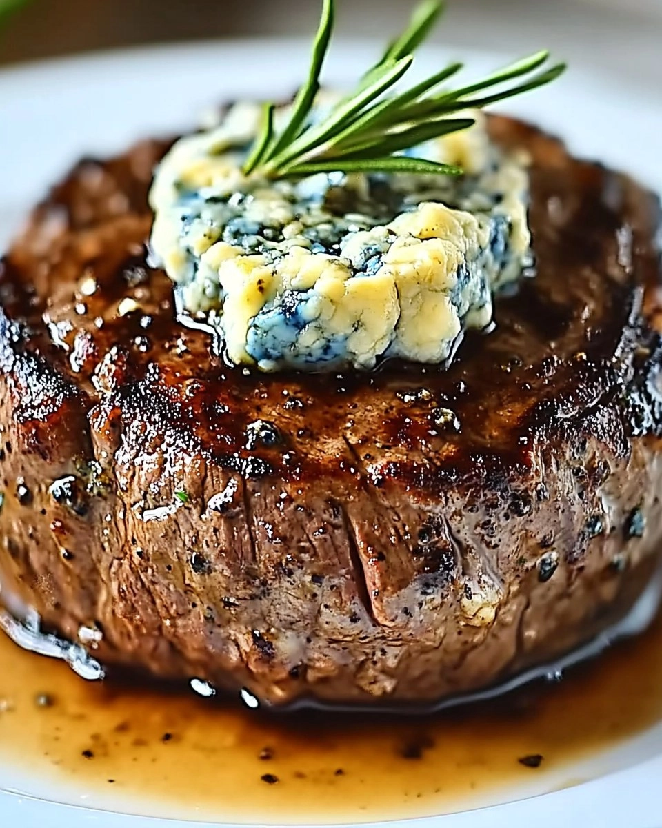 Filet Mignon with Blue Cheese Butter 117 Filet Mignon with Blue Cheese Butter