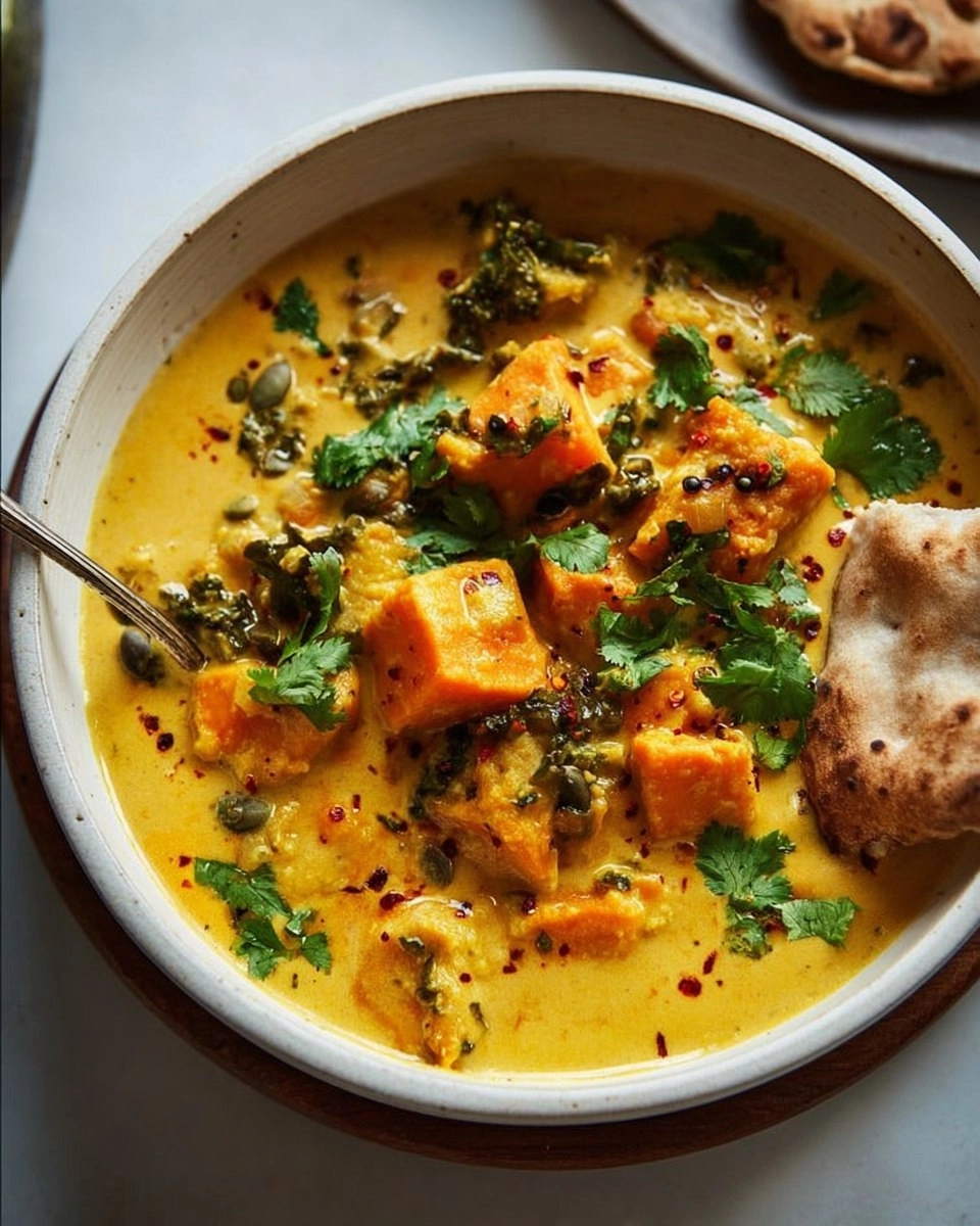 Ginger Sweet Potato Coconut Milk Stew