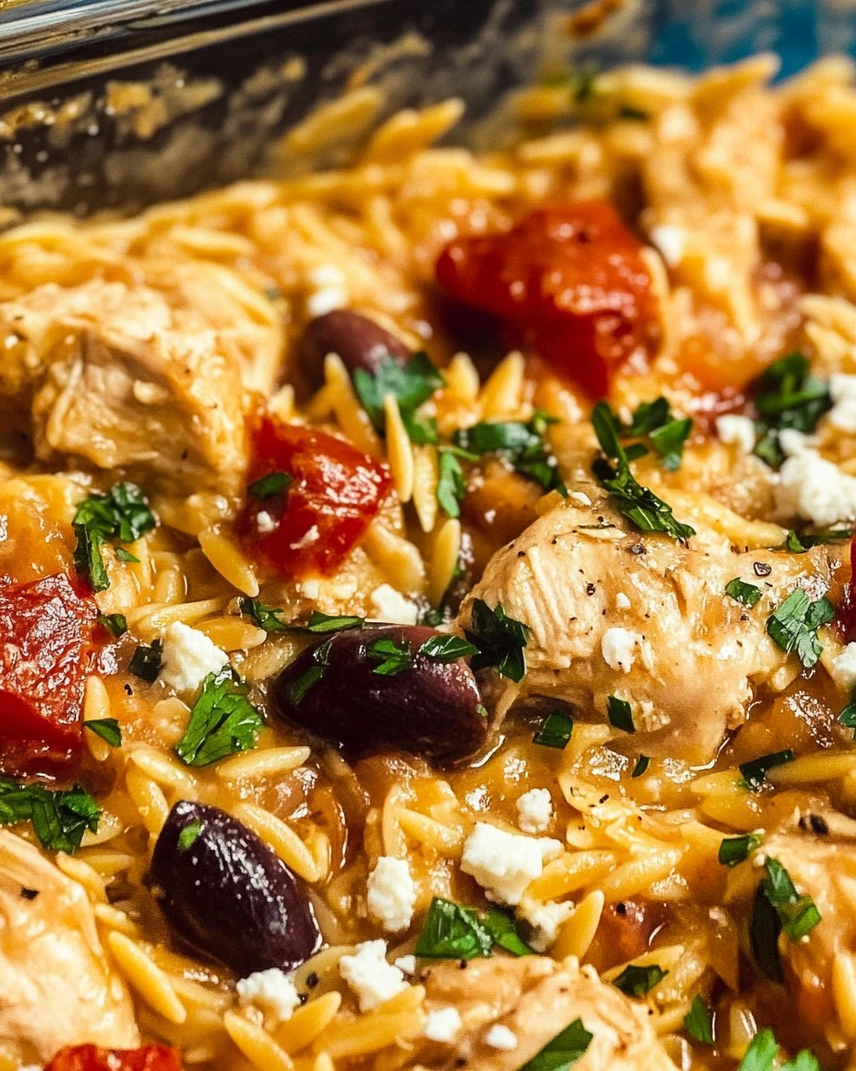 Greek Chicken and Orzo