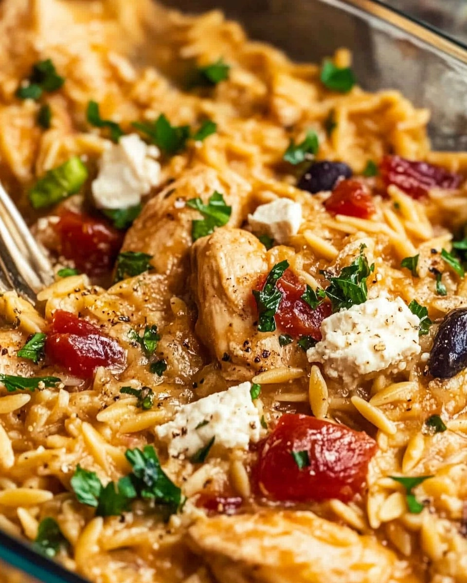 Greek Chicken and Orzo