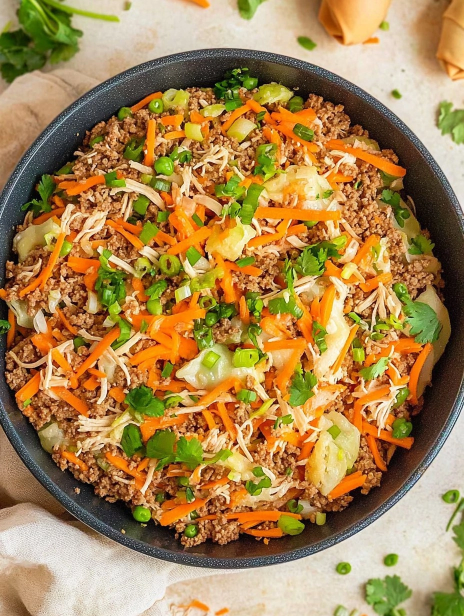 Ground Turkey Egg Roll Bowls 121 Ground Turkey Egg Roll Bowls