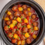 Haelthy-Crockpot-Hawaiian-Meatballs-Recipe