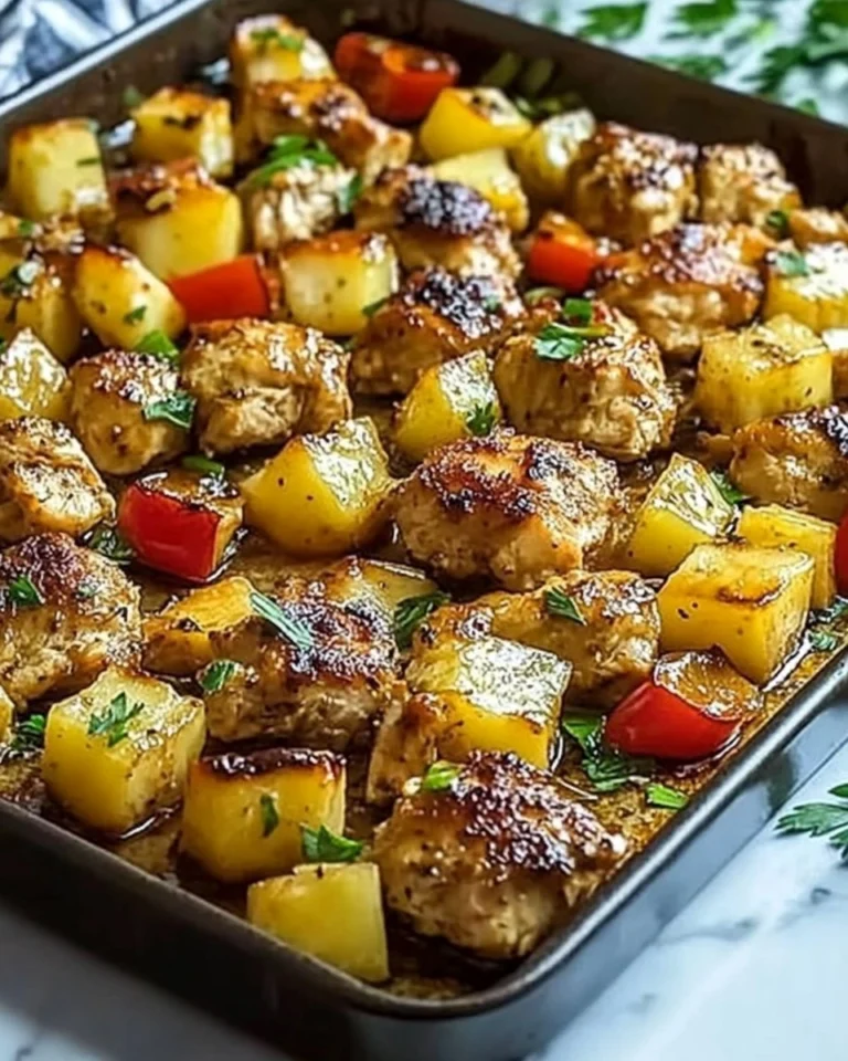 Hawaiian-Chicken-Sheet-Pan-Recipe