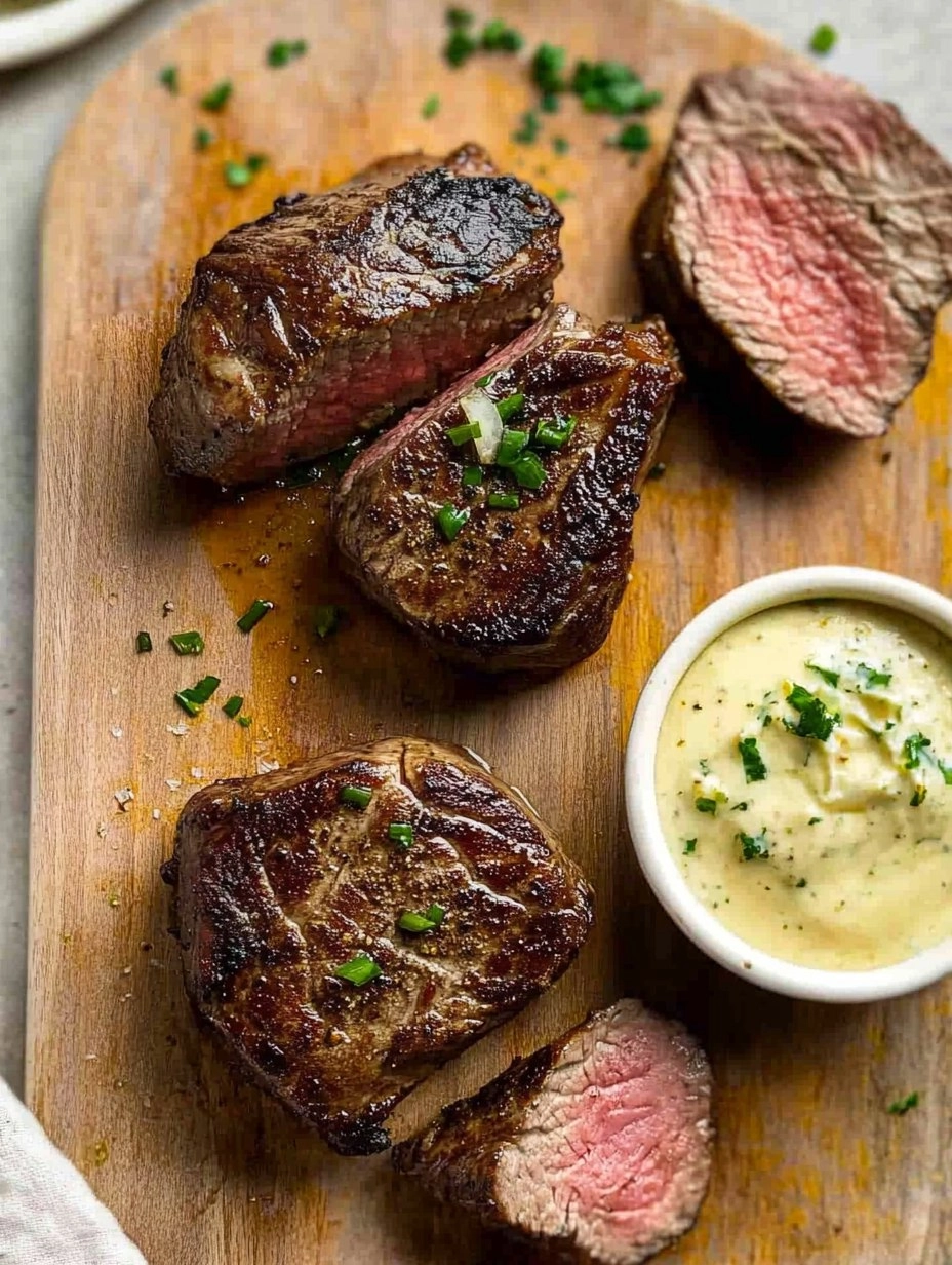 Healthy Juicy Air Fryer Filet Mignon