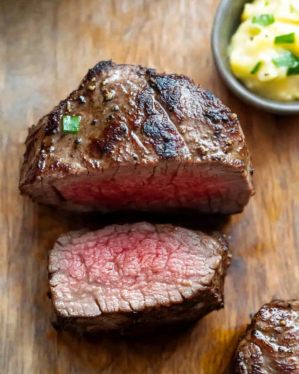Healthy Juicy Air Fryer Filet Mignon