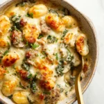 Healthy-Pesto-Sausage-Gnocchi-Bake-Recipe