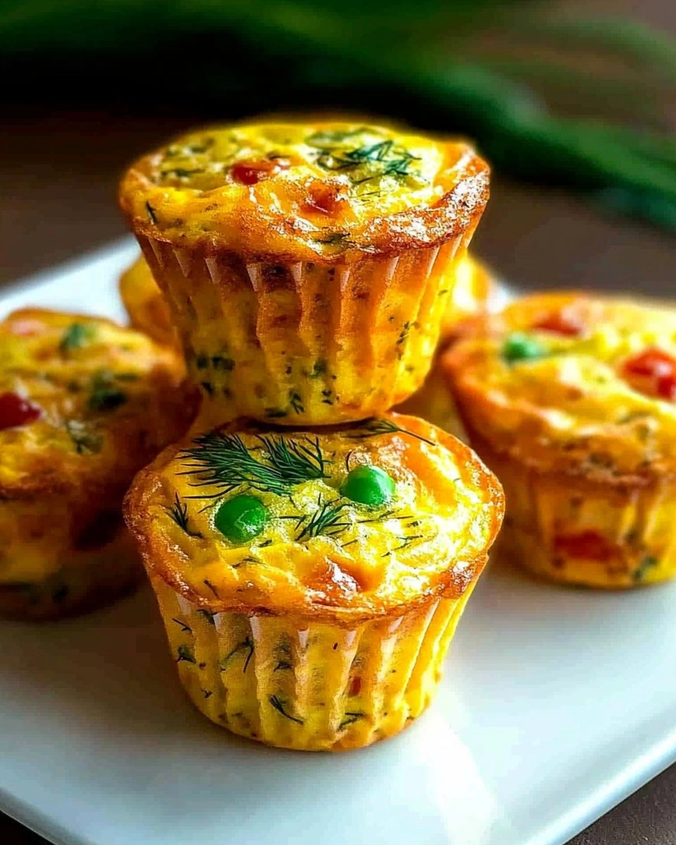 Mini Frittata Muffins with Dill 72 Mini Frittata Muffins with Dill