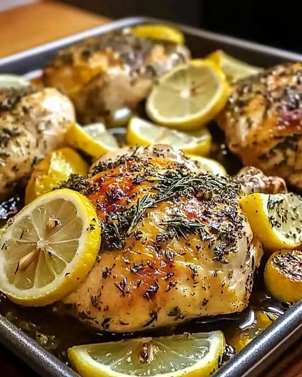 One-Pan Lemon Herb Roasted Chicken