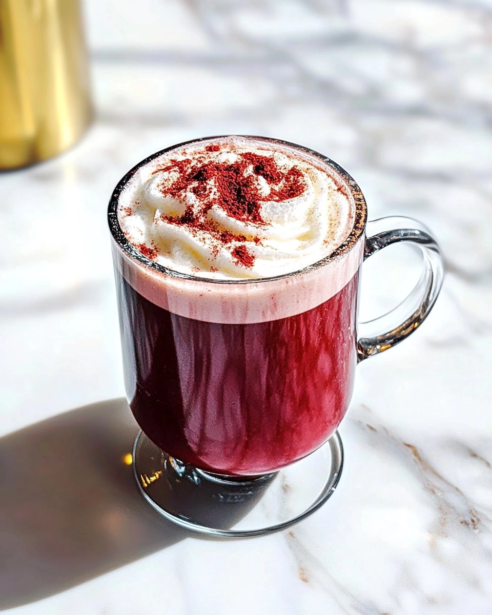 Red Wine Latte
