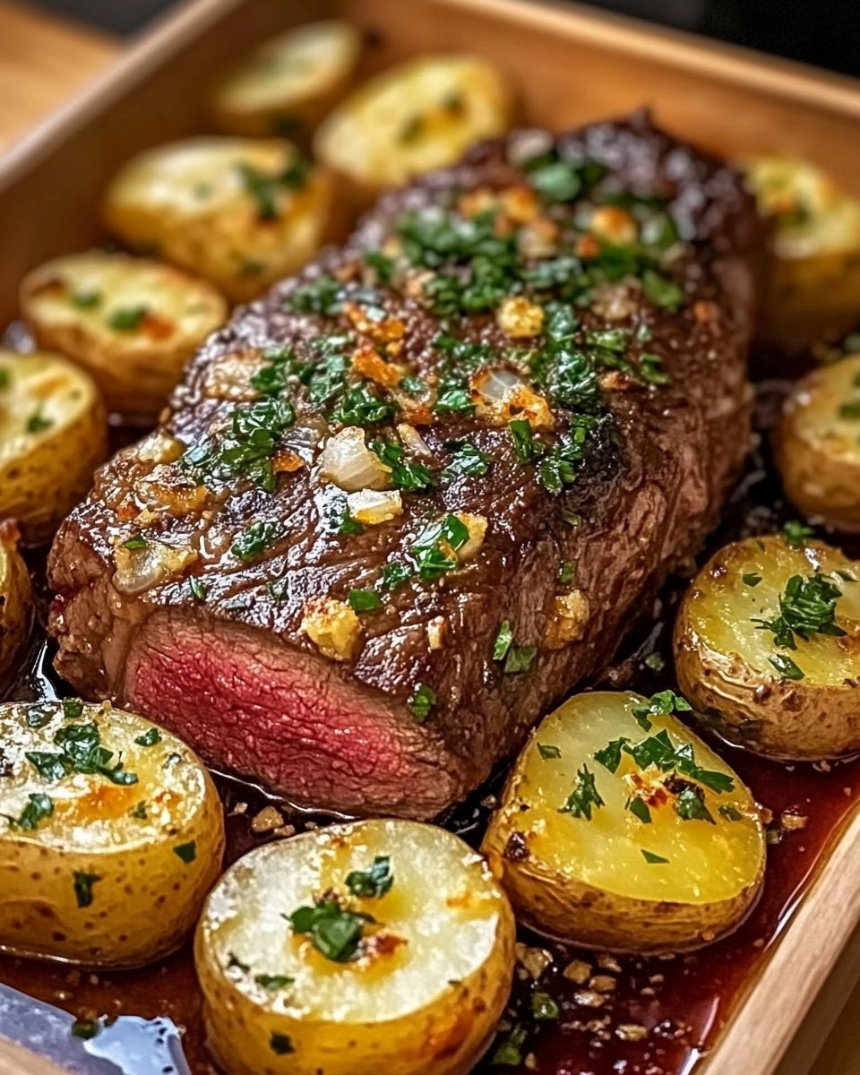 Roast Sirloin with Potato Bake 87 Roast Sirloin with Potato Bake