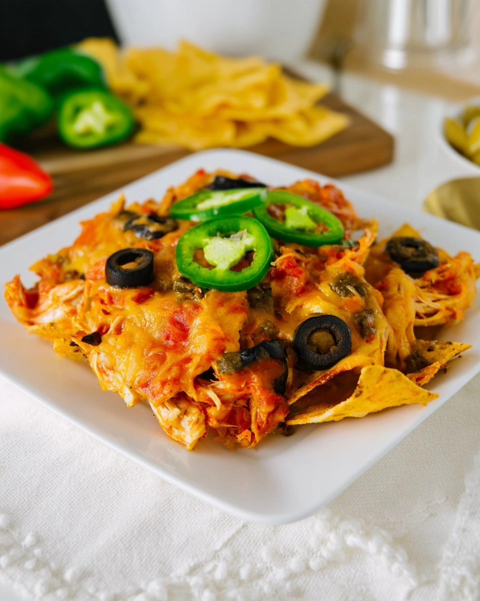 Set-It-and-Forget-It Crockpot Chicken Nachos