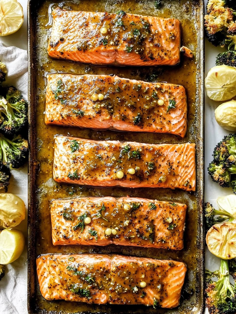 Sheet-Pan Honey Mustard Salmon 116 Sheet-Pan Honey Mustard Salmon