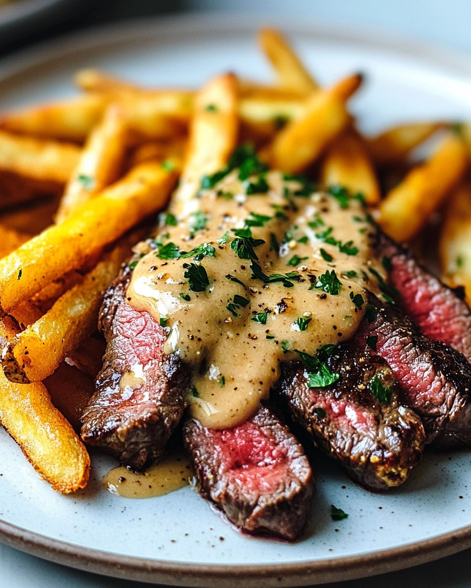 Steak Frites with Honey Dijon Aioli 