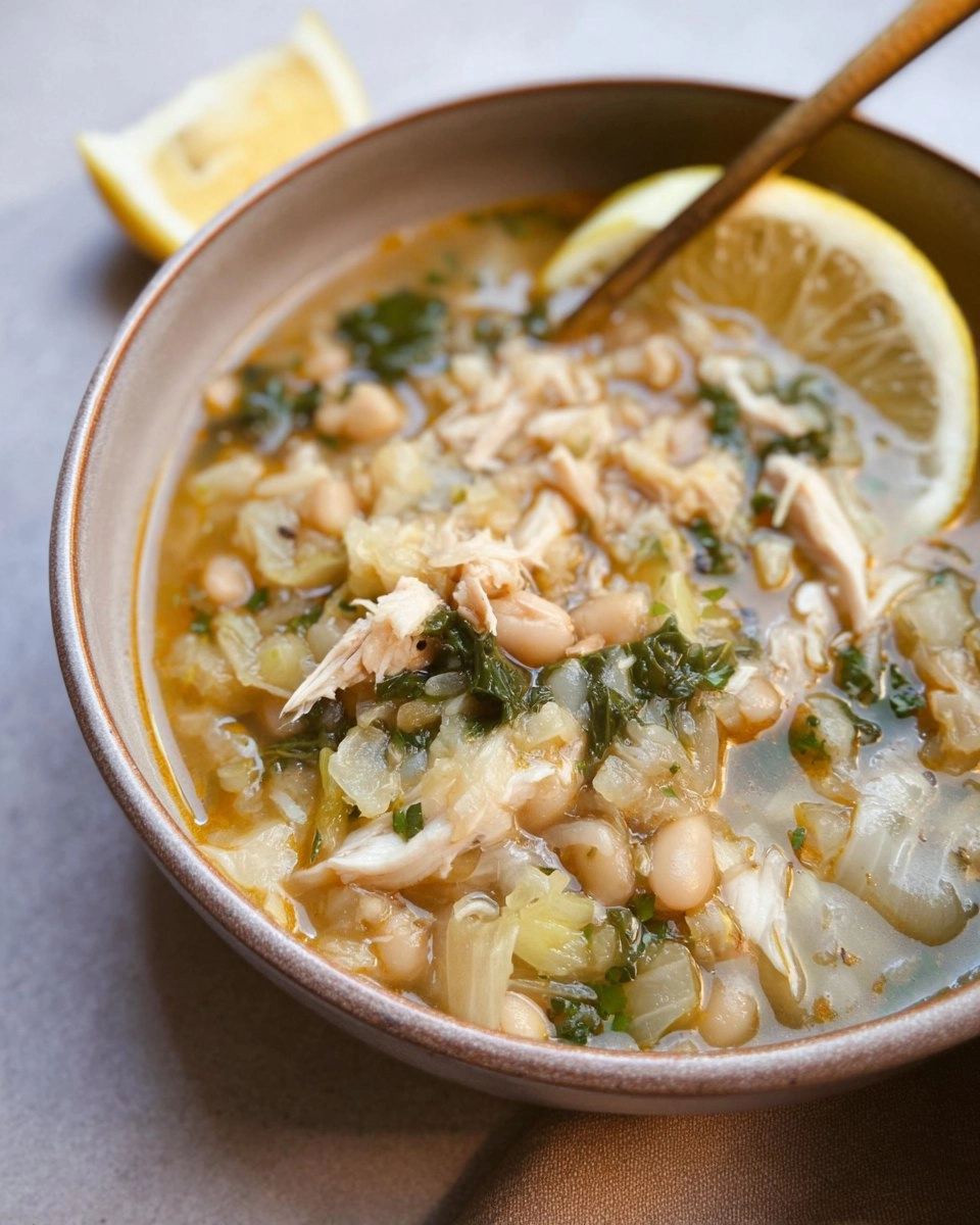 Top Chicken Cabbage and White Bean Soup