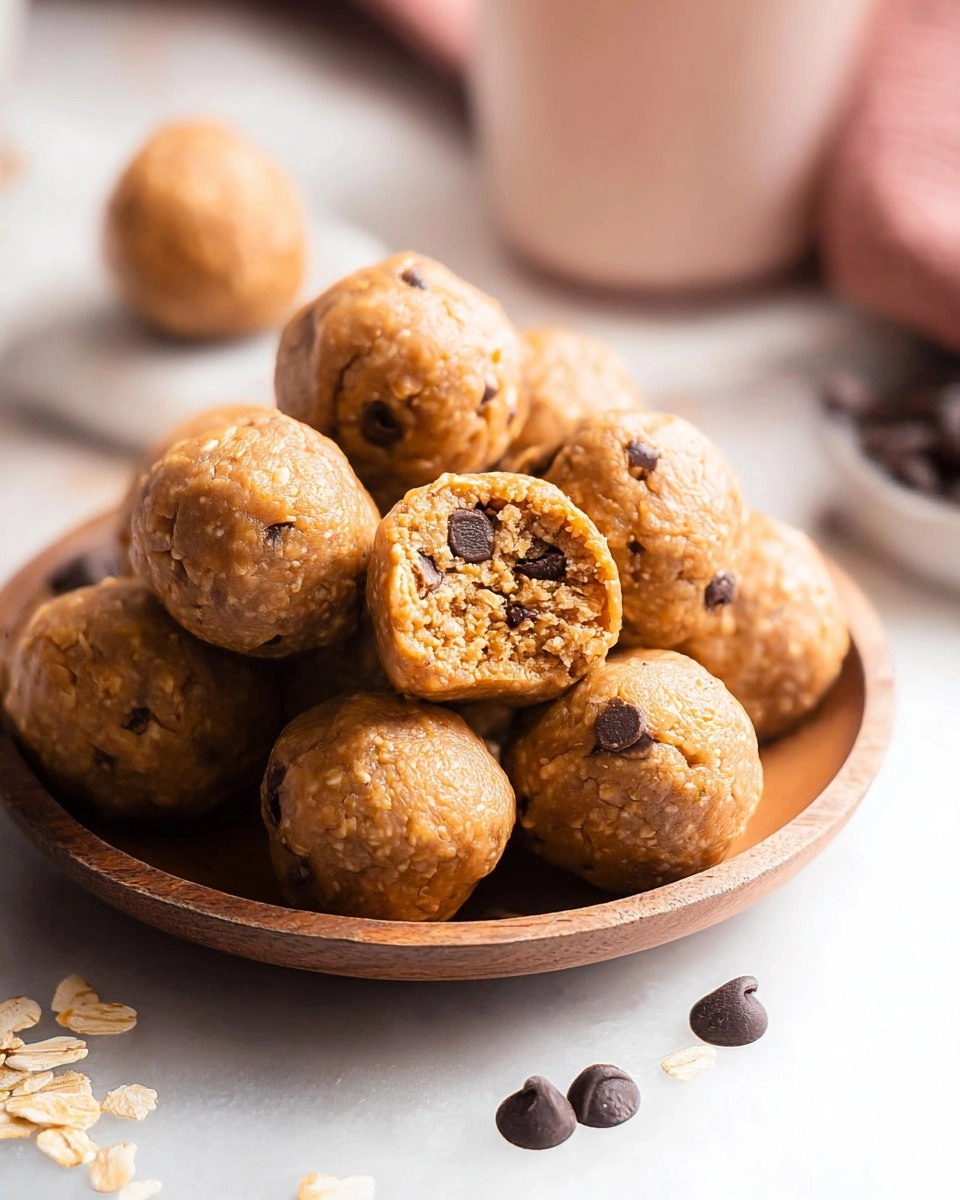 Valentine Peanut Butter Protein Balls