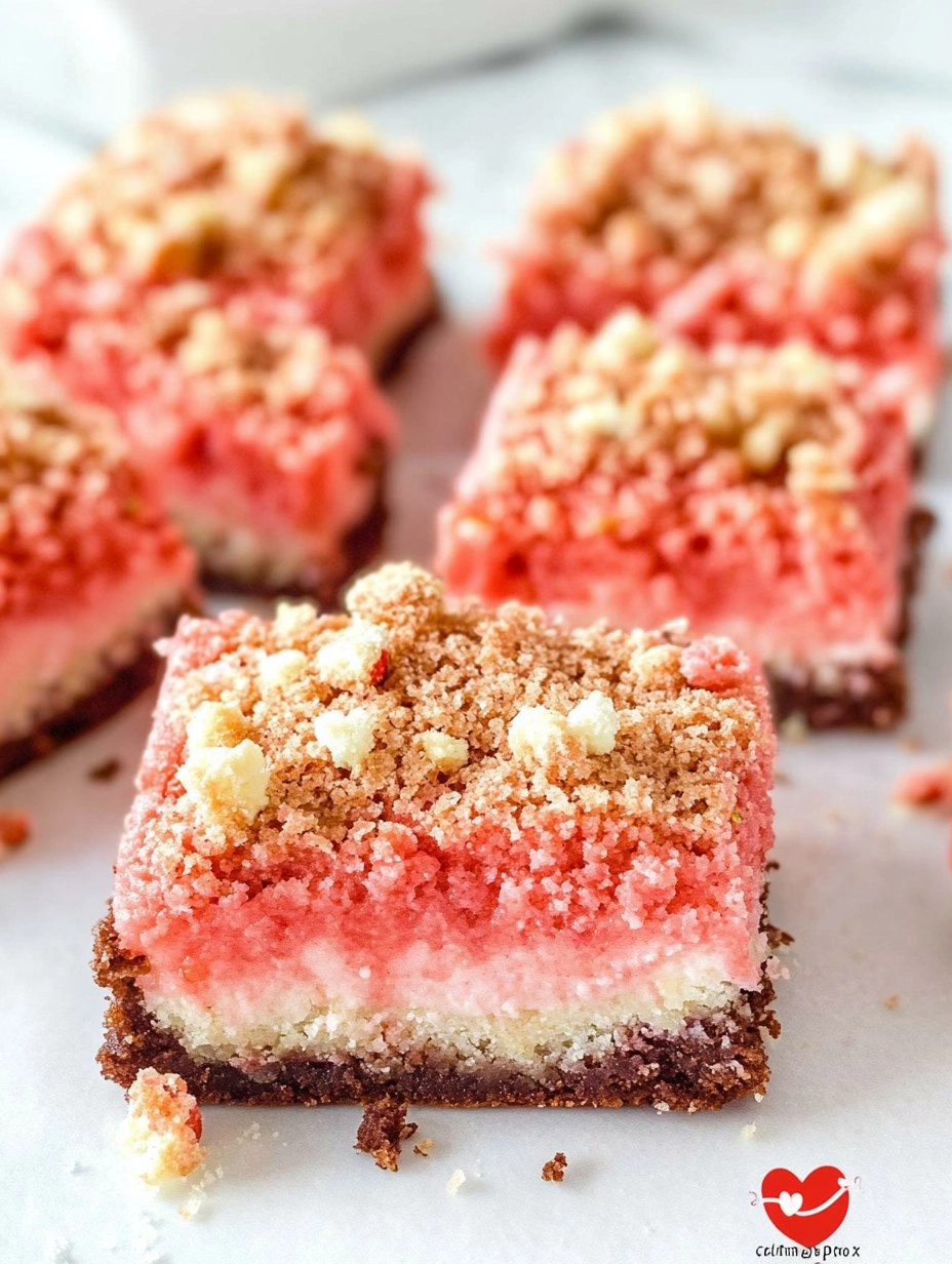 Valentine Strawberry Shortcake Brownies 116 Valentine Strawberry Shortcake Brownies