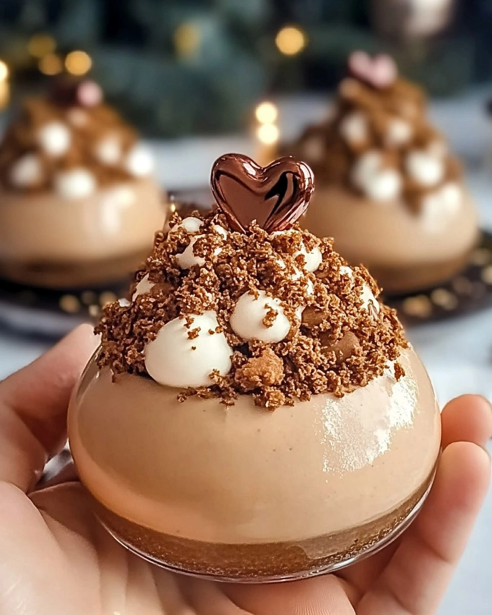 Valentine’s Day Decadent Gingerbread Latte Mousse Domes 100 Valentine’s Day Decadent Gingerbread Latte Mousse Domes