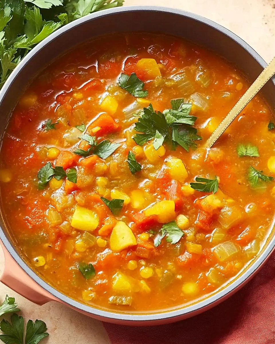 Winter Vegetable Soup 