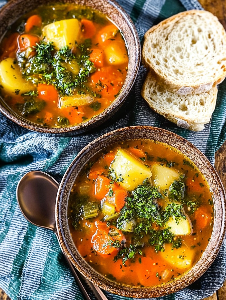 Winter Vegetable Soup 