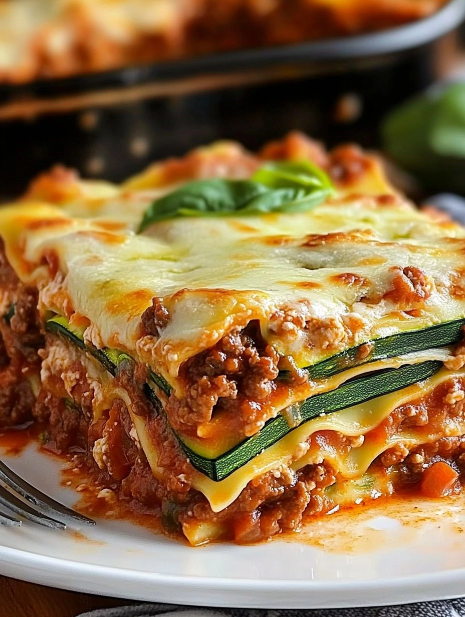 Zucchini Lasagna Bolognese