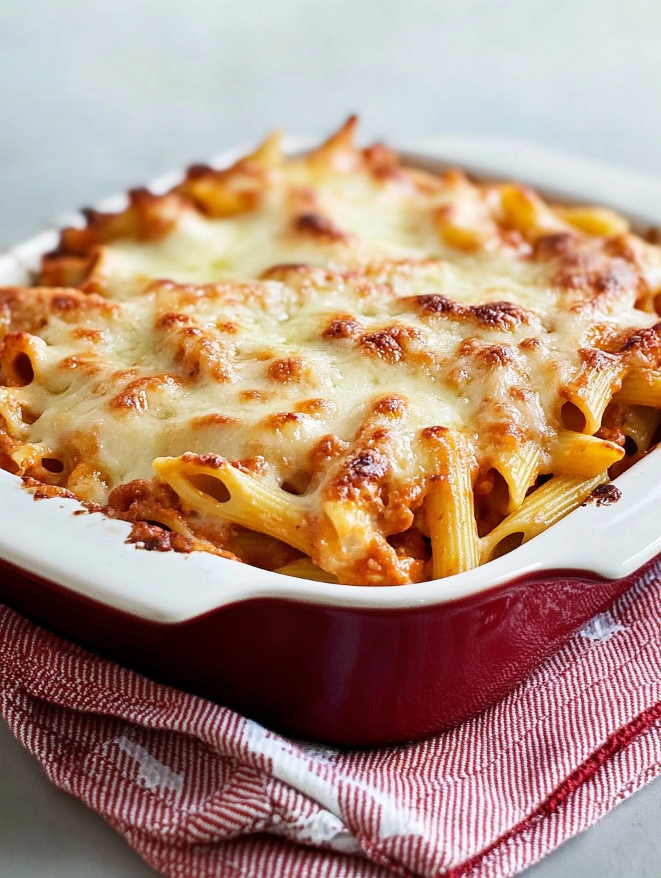 Baked Penne | Cheesy Oven-Baked Pasta Casserole