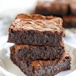 Brownies-Fudgy-Dark-Chocolate-Brownies-Recipe