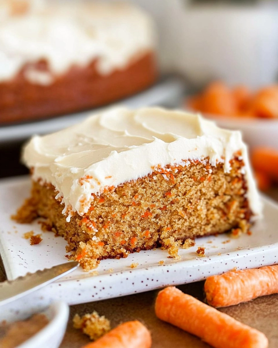 Carrot Cake Sheet Cake with Thick Cream Cheese Frosting