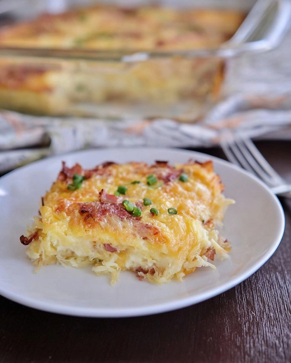 Cheesy Hash Brown Egg Bake (Crowd-Pleasing Easter Brunch Casserole)