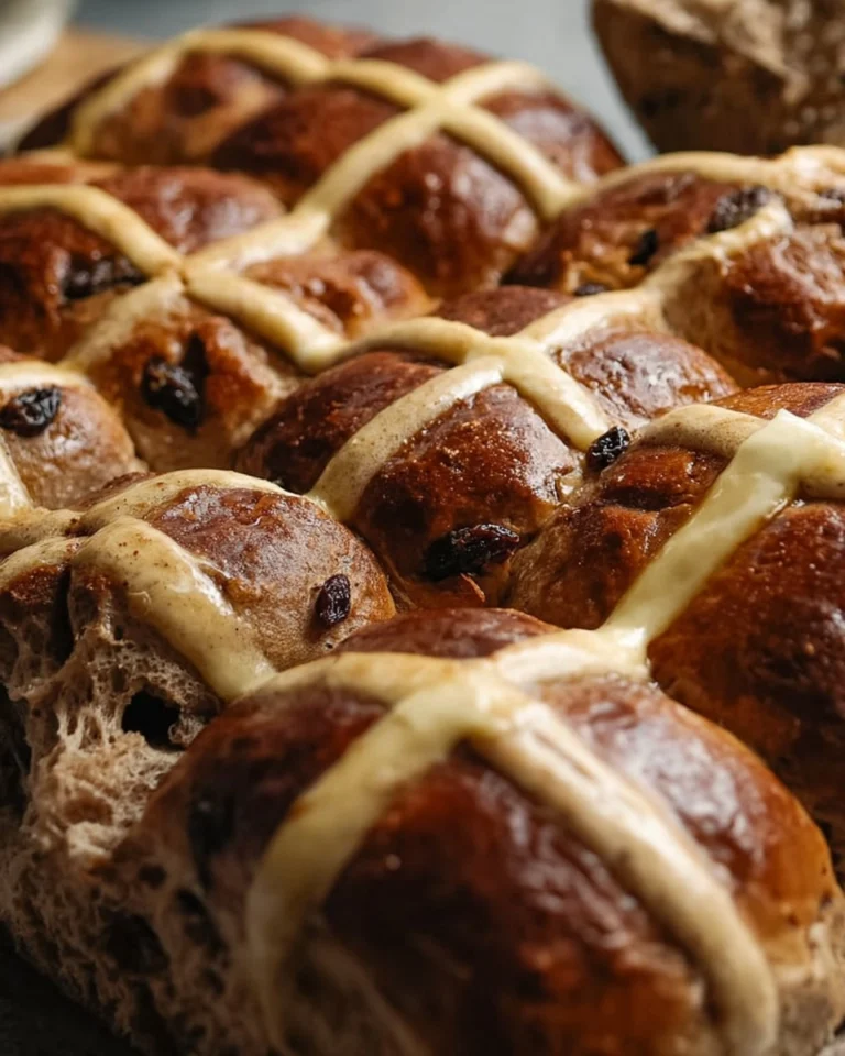 Cinnamon-Raisin-Hot-Cross-Buns-Make-Ahead-Easter-Rolls-Recipe