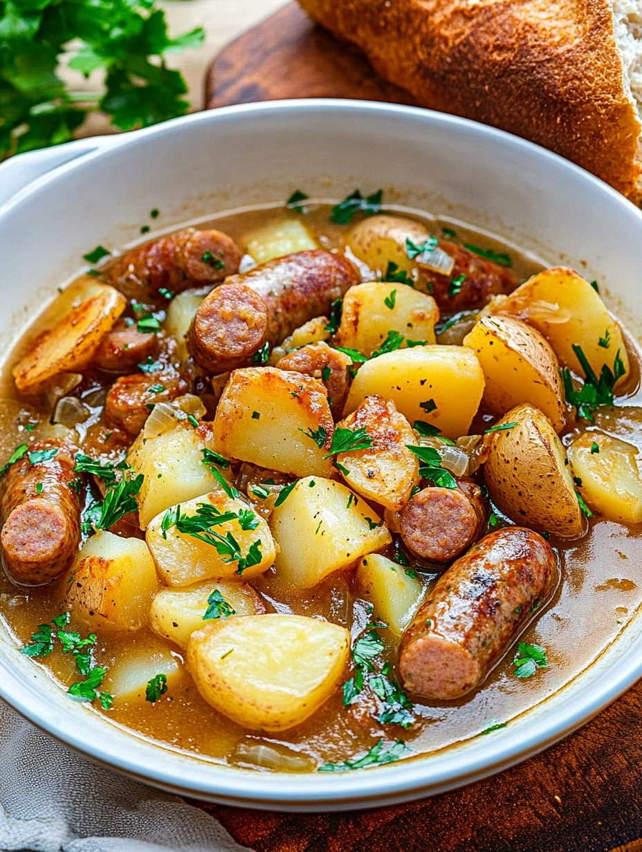 Coddle | Easy Dublin Coddle (Sausage and Potato One-Pot)