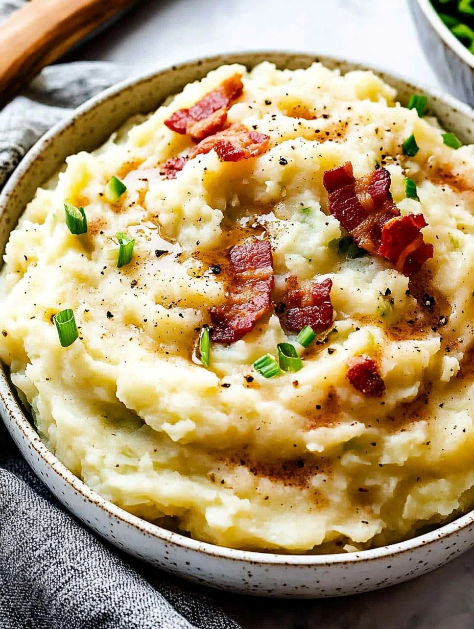 Colcannon | Irish Mashed Potatoes with Cabbage and Bacon