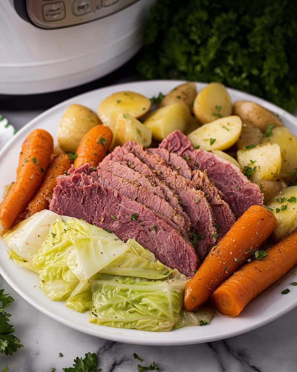 Corned Beef & Cabbage (Crockpot) 107 Corned Beef & Cabbage (Crockpot)