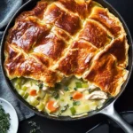 Cozy Chicken Pot Pie with Leeks & Thyme (Skillet Version) 138 Cozy-Chicken-Pot-Pie-with-Leeks-Thyme-Skillet-Version-Recipe