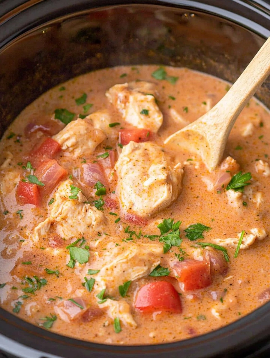 Crockpot Chicken Paprikash