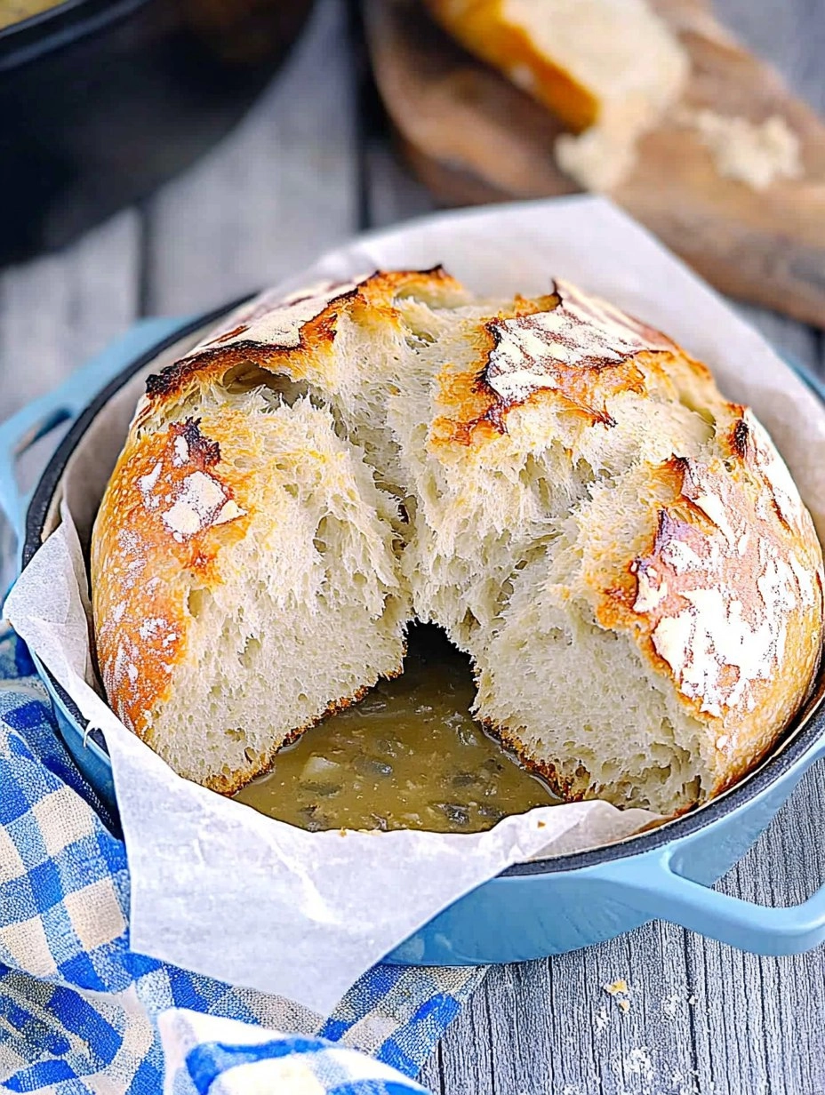 Dutch Oven No-Knead Crusty Bread (Perfect with Any Stew) 71 Dutch Oven No-Knead Crusty Bread (Perfect with Any Stew)