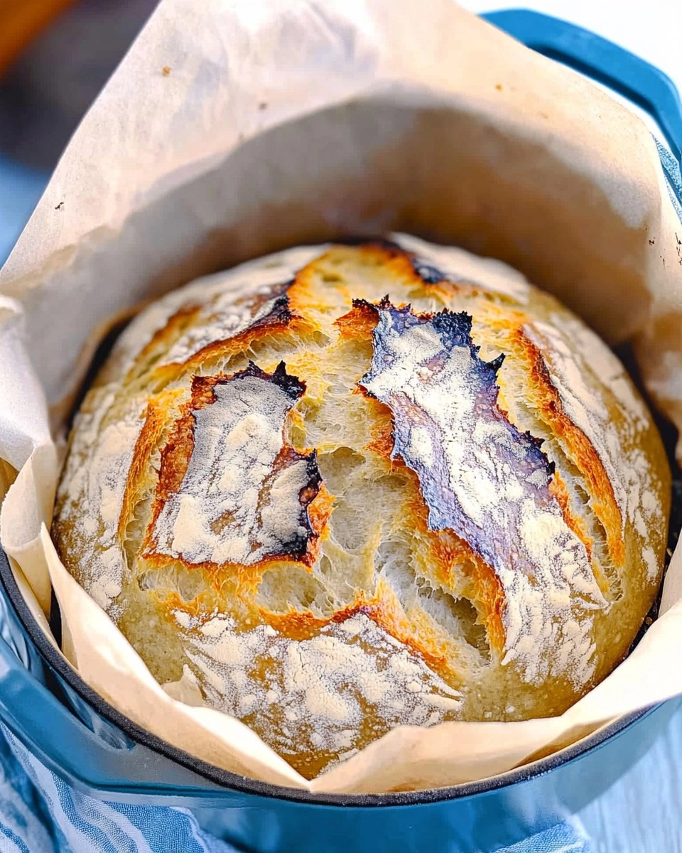 Dutch Oven No-Knead Crusty Bread (Perfect with Any Stew) 72 Dutch Oven No-Knead Crusty Bread (Perfect with Any Stew)