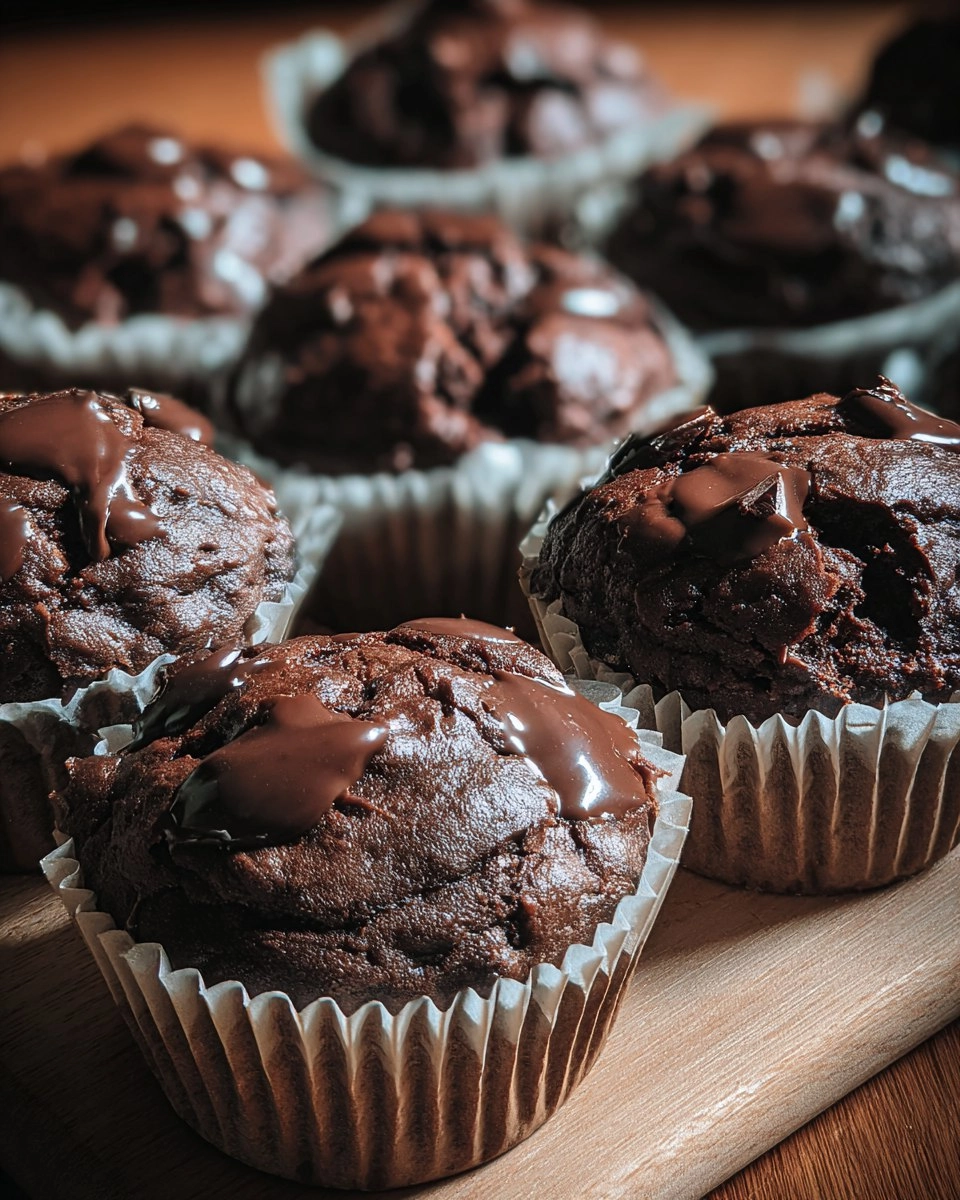 Easy Double Chocolate Muffins 39 Easy-Double-Chocolate-Muffins-Recipe